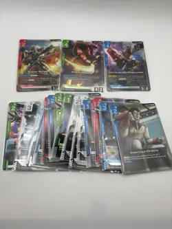 Gundam TCG Newtype Rising GD01 lot of cards - Image 1