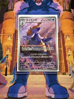 Samurott AR 104/086 White Flare sv11W Pokemon Card Japanese NM - Image 3