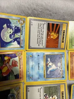 Pokemon Base Set Grey Stamp 1st Edition 18 Cards Lot Very Good Condition Rare - Image 5
