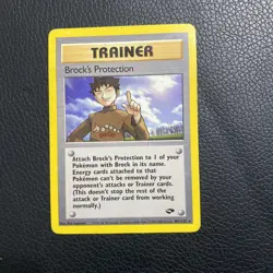 Pokemon TCG Brock's Protection Gym Challenge 101 Regular Rare Card - Image 1
