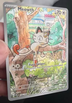 Pokemon Meowth Holo Basic Card English PFL 106/094 2021 - Image 4