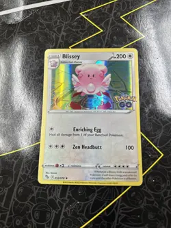 Blissey 052/078 - Pokemon Go - Holo Rare - Pokemon Card TCG - Image 1