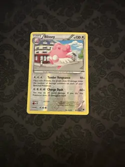 Pokemon Card TCG Blissey 81/119 Reverse Holo Rare Phantom Forces 2014 - Image 1