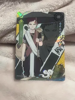 Naruto Kayou English Series 2 Card - Gaara - NRSA02-UR-012L3 - Image 1