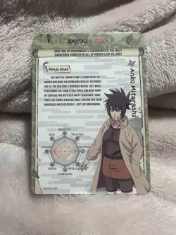 Naruto Kayou English Series 2 Card - Anko Mitarashi - NRSA02-UR-004L3 - Image 2