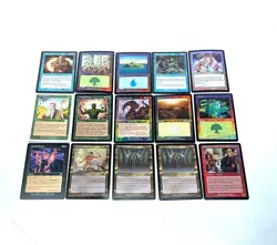 Lot of 15 Vintage Magic The Gathering Cards - Image 1