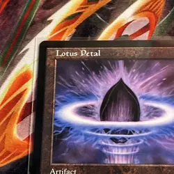 Lotus Petal, MTG from "The List" NM/M artifact magic the gathering - Image 2