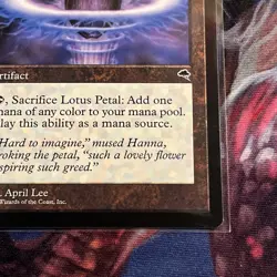Lotus Petal, MTG from "The List" NM/M artifact magic the gathering - Image 4