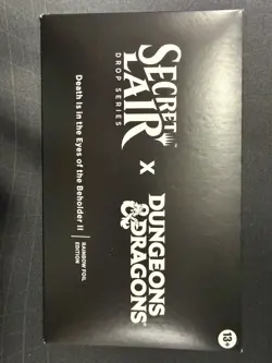 MTG Secret Lair D&D Death Is in the Eyes of the Beholder II FOIL Sealed NIB - Image 2