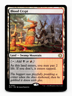 Blood Crypt [Lorwyn Eclipsed] Magic MTG ECL 0262 - Shock Land 💀🔥 - Image 3