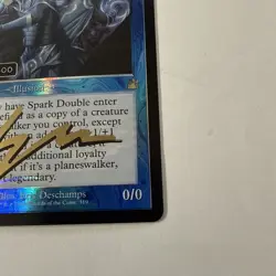 MTG-Spark Double -Foil 037/500 (Retro Frame) (Serial Numbered) Shadow Signed -NM - Image 5