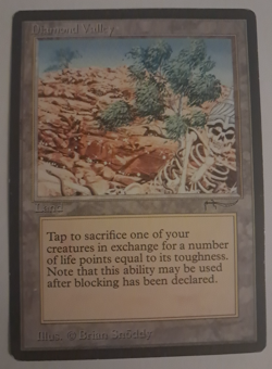 Diamond Valley MP Arabian Nights MTG Magic the Gathering - Image 1
