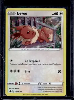 2019-2023 Pokemon SWSH Black Star Promos Eevee Holo #SWSH175 - Image 1