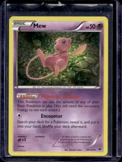 2016 Pokemon XY Fates Collide Mew Holo #29/124 - Image 1