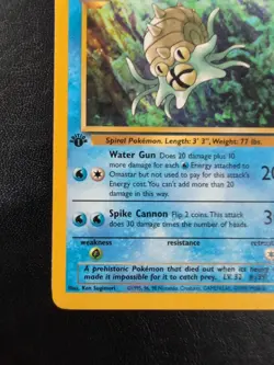 Omastar First Edition Fossil Pokemon 40/62 - Image 5