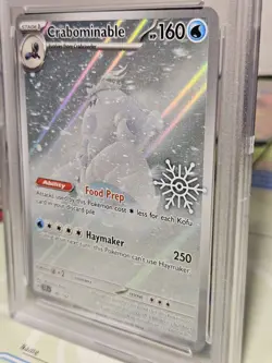PSA 10 Gem Mint Crabominable Graded Pokemon Card #149 Holiday Stellar Crown 2025 - Image 2
