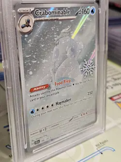 PSA 10 Gem Mint Crabominable Graded Pokemon Card #149 Holiday Stellar Crown 2025 - Image 3