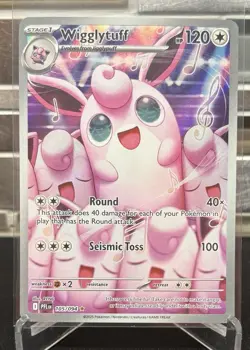 Pokemon TCG Phantasmal Flames Wigglytuff Illustration Rare 105/094 - Image 1