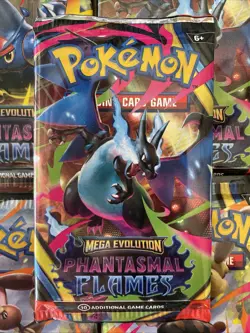 🏆 10 Booster Packs Pokemon TCG Phantasmal Flames - New & Sealed - Image 3