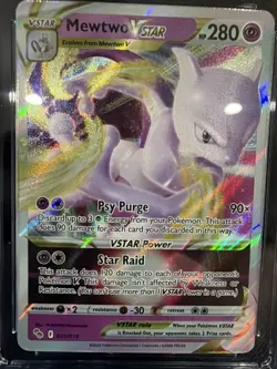 Mewtwo VSTAR 031/078 Pokemon GO Holo CGC 10 - Image 3