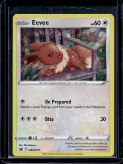 2019-2023 Pokemon SWSH Black Star Promos Eevee Holo #SWSH175 - Image 1
