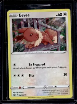 2019-2023 Pokemon SWSH Black Star Promos Eevee Holo #SWSH175 - Image 1