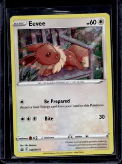 2019-2023 Pokemon SWSH Black Star Promos Eevee Holo #SWSH175 - Image 1