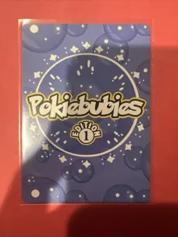 Pokiebubies 1st Edition Fan Art Chef Ken Lee Glacie V #127 Glaceon Holo Pokemon - Image 2