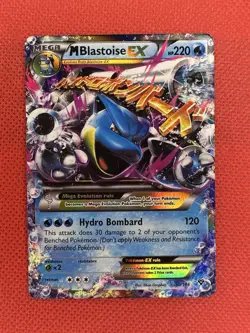 Pokemon M Blastoise EX 30/146 XY Base Set Extended Art Ultra Rare Holo 2014 - Image 1