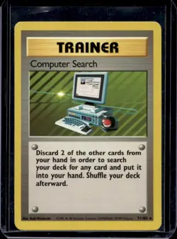 1999 Pokemon Unlimited Computer Search Rare #71/102 - Image 1