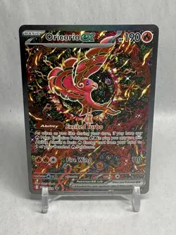 Pokemon TCG Oricorio ex 024 Me: Mega Evolution Promo Holo Near Mint - Image 1