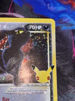 Pokemon TCG Umbreon Star 17/17 Celebrations Classic Collection Holo - Image 5