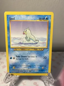 Seel - 81/105 - Pokemon TCG - Neo Destiny set - NM/M - Free Shipping - Image 2