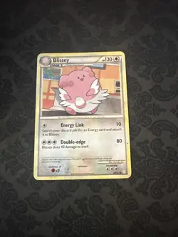 Blissey 36/123 Pokemon English HeartGold & SoulSilver Base Set 2010 - Image 1
