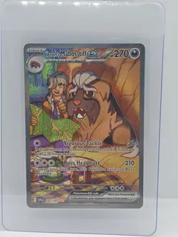 Arven's Mabosstiff ex 235/182 Destined Rivals Pokemon 2025 NM Illustrator - Image 1