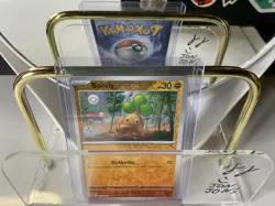 Reverse Holo Bonsly 110/197 Common Obsidian Flames Pokemon NM - Image 1