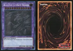 Blue-Eyes Ultimate Dragon GFP2-EN181 Ghost Rare 1st Edition Yu-Gi-Oh - Image 3