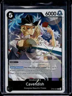 One Piece Kingdoms Of Intrigue Cavendish #OP04-081 - Image 1
