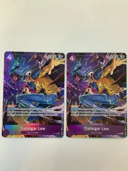 (2 Cards) Trafalgar Law (IIllus. Box Vol.6) P-093 One Piece Promo Cards Foil - Image 1