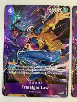 (2 Cards) Trafalgar Law (IIllus. Box Vol.6) P-093 One Piece Promo Cards Foil - Image 2