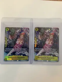 (2 Cards) Donquixote Rosinante (Illus. Box Vol.6) OP12-108 One Piece Promo Cards - Image 2