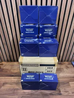 One Piece Romance Dawn BLUE BOTTOM Booster Box/Display Case FIRST WAVE EMPTY - Image 2