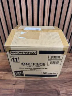 One Piece Romance Dawn BLUE BOTTOM Booster Box/Display Case FIRST WAVE EMPTY - Image 4