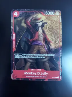 One Piece Monkey.D.Luffy Promotion Cards P-007 - Image 1