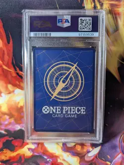 2024 One Piece Eng FRANKY Alt Art 500 Years in the Future #OP07-107 PSA 10 Rare - Image 2