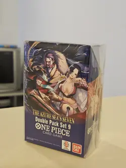 One Piece TCG: Double Pack Set 9 The Azure Sea's Seven - FACTORY SEALED! - Image 5