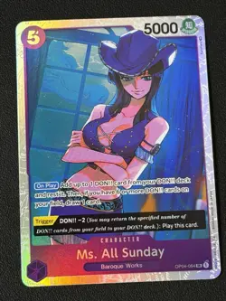 Ms. All Sunday (OP04-064) - Kingdoms of Intrigue (OP04) - One Piece Card Game - Image 1