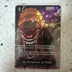 One Piece TCG - St Shepherd Ju Peter (Alternate Art) OP13-084 - OP 13 - Image 1