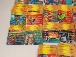 Marvel OverPower Card Lot - Heroes & Power Cards - 35+ Characters 400+ cards - Image 5