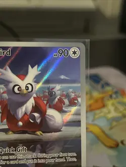 Pokemon TCG Delibird 152/132 Mega Evolutions Illustration Rare Card - Image 3